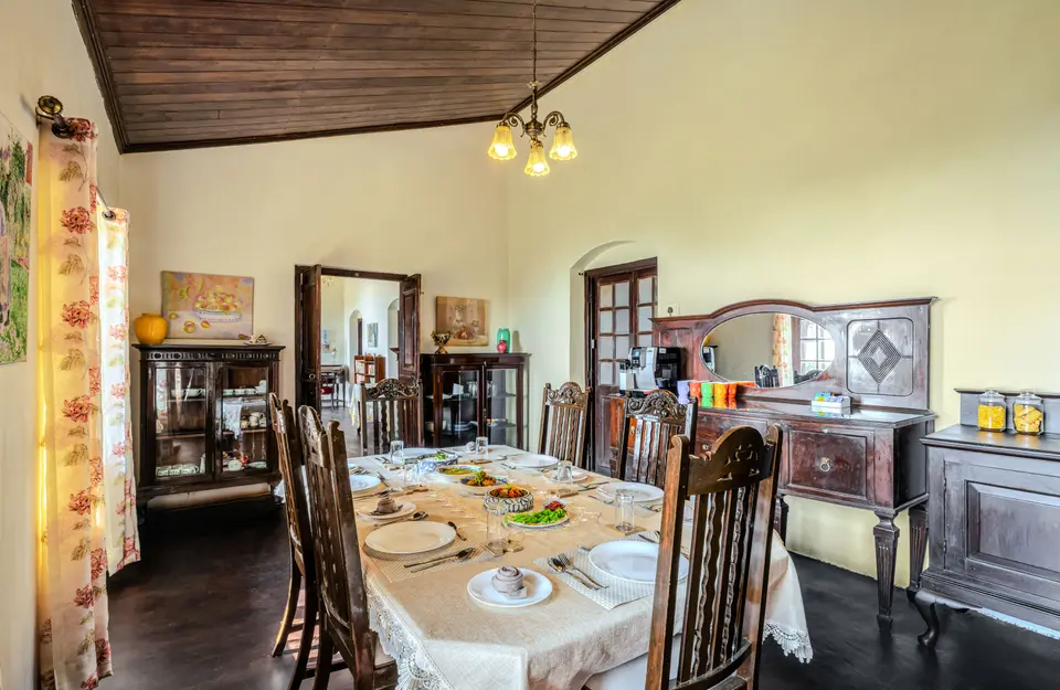 Dining Space at Wayside Villa - Homestay in Kurseong