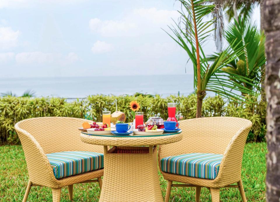 Breakfast By The Lawns - Luxury Experiences at Aguada Shell Villa, Goa