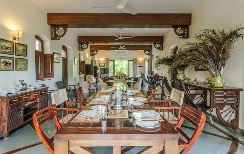 Dining Area at Abhay Villa, Jodhpur - amã Stays & Trails