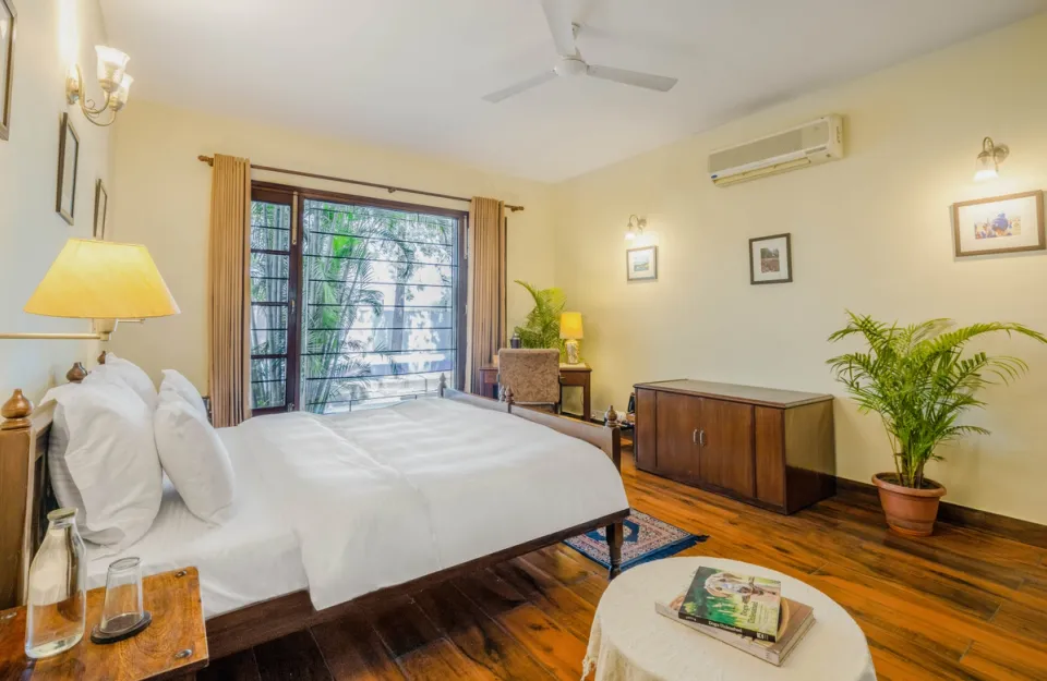 Luxury Bedroom at Citrus County - Private Homestay in Hoshiarpur