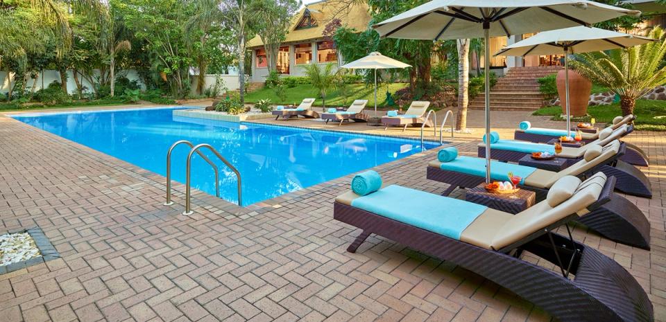 Swimming Pool of Taj Pamodzi, Lusaka  - Banner Image