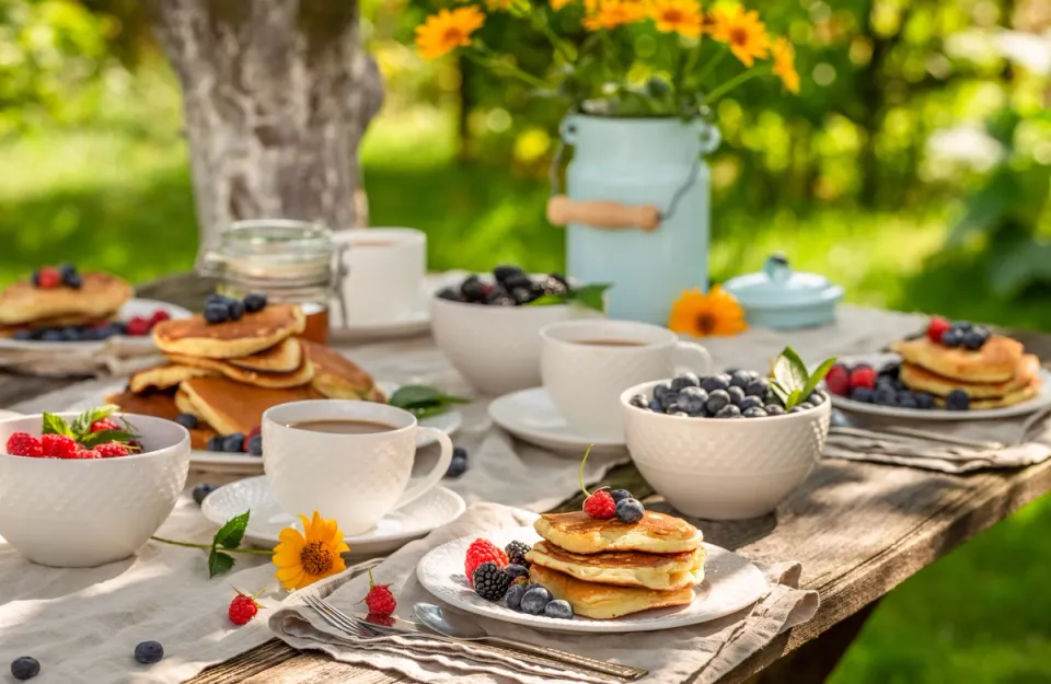 Breakfast by the Lawns - Unique Experiences at Woshully Bungalow, Coorg