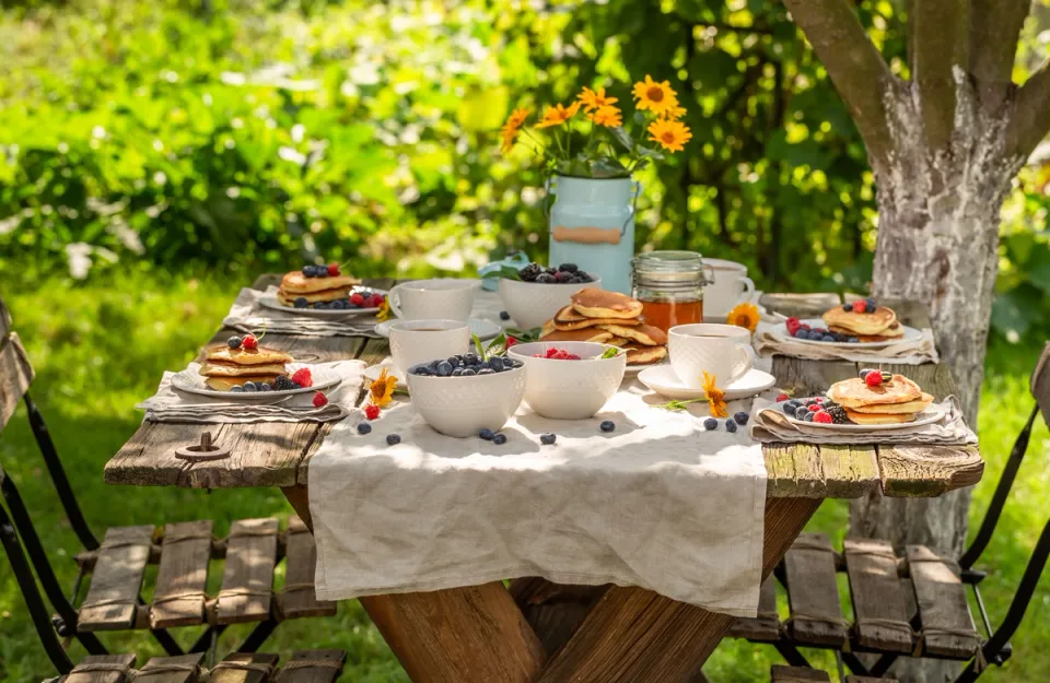 Breakfast By The Lawn Experiences At Eden Farms Sapphire, Goa