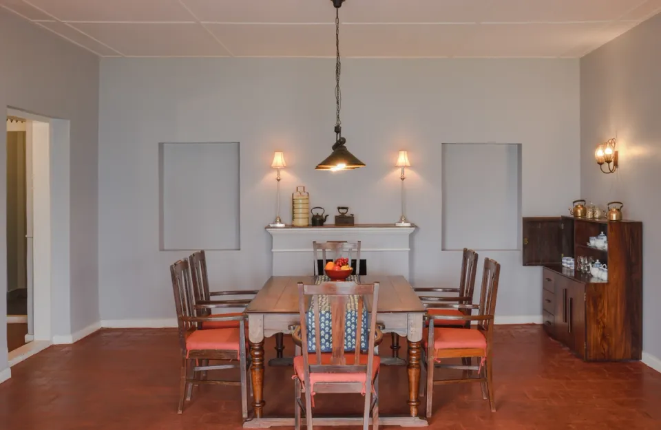 Dining Space at Nettigudi Bungalow - Stay in Munnar