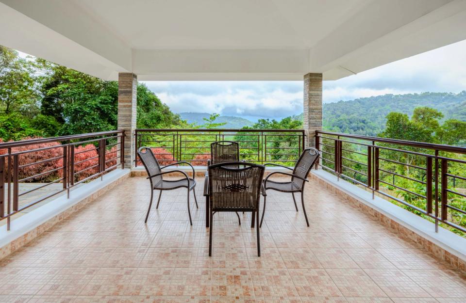 Stunning Outdoor Seating Space at Arcadia, Coorg - amã Stays & Trails