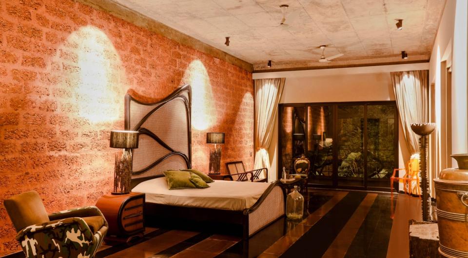 Luxury Bedroom at Moira By The Church - Villa in Goa