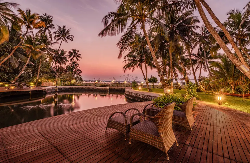 Outdoor Seating Space at Sherlys Ente Kumbalanghi - Private Homestay In Kochi