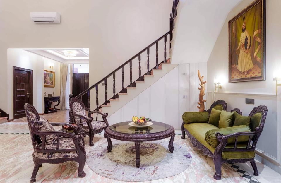 Elegant Living Space at Rang Mahal - amã Stays & Trails