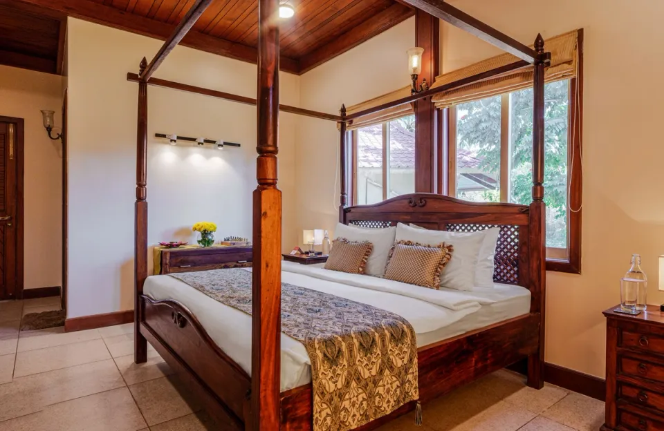 Elegant Bedroom at Skyfall - Kashid Luxury Villa