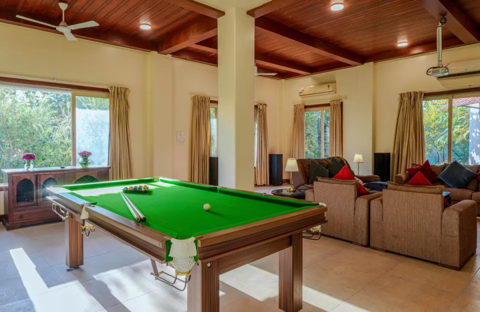 Games Room at Skyfall - Villa in Kashid