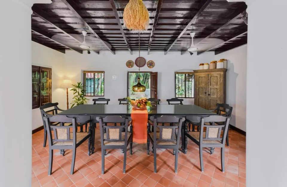 Elegant Dining Space at Ambika Vilas, Trivandrum - amã Stays & Trails 