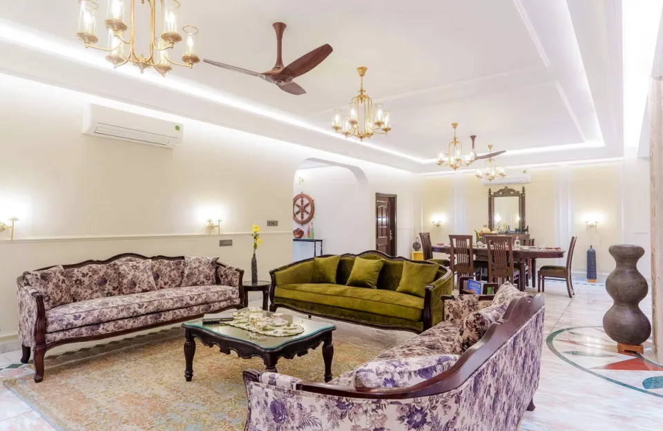 Luxury Living Space at Rang Mahal - amã Stays & Trails