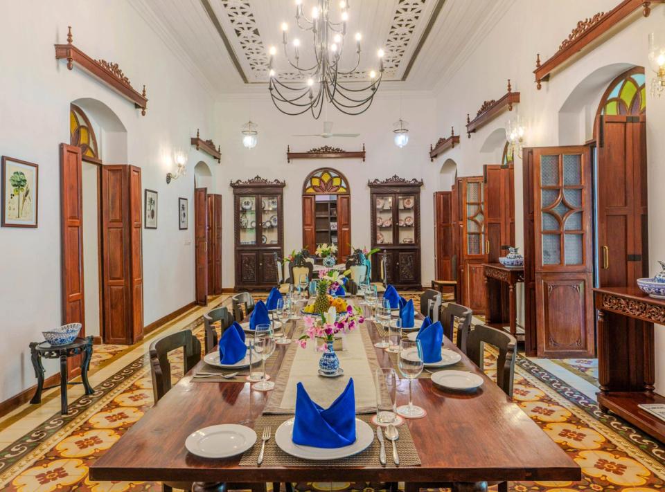 Dining Space At Palmeira De Saligao, Goa - amã Stays & Trails  