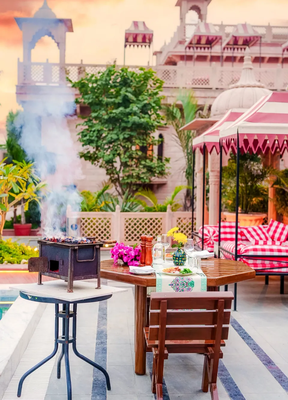 BBQ - Experiences at Rang Mahal, Jaipur - amã Stays & Trails