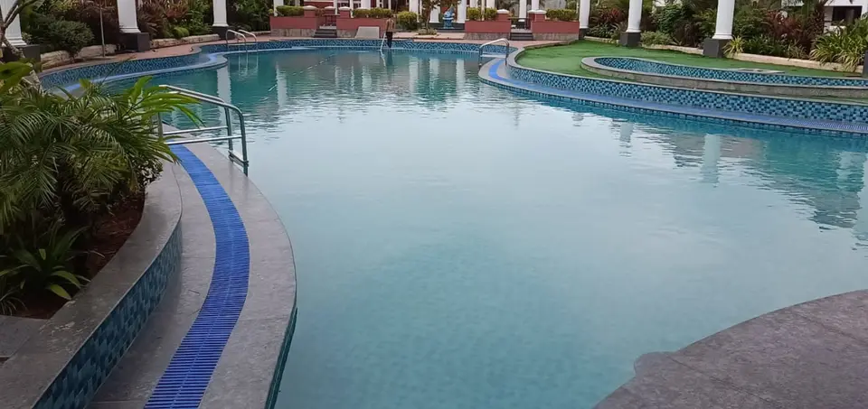 Relex in Swimming Pool - Gateway Bekal