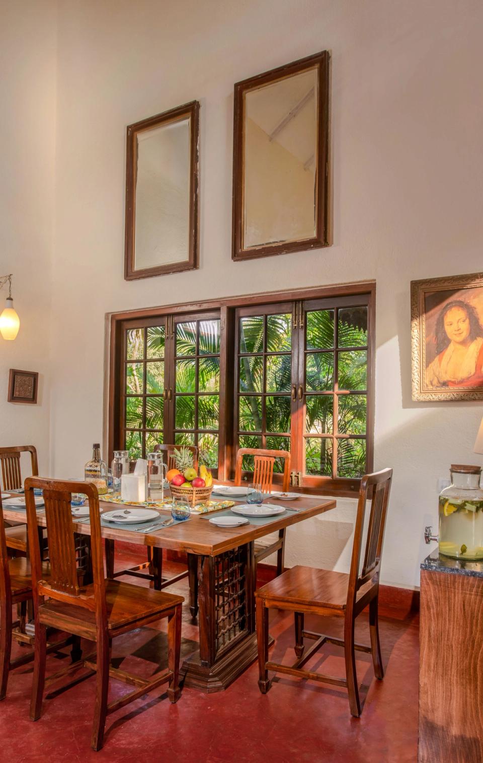 Dining Space at Asanji Wadi - Homestay in Alibag