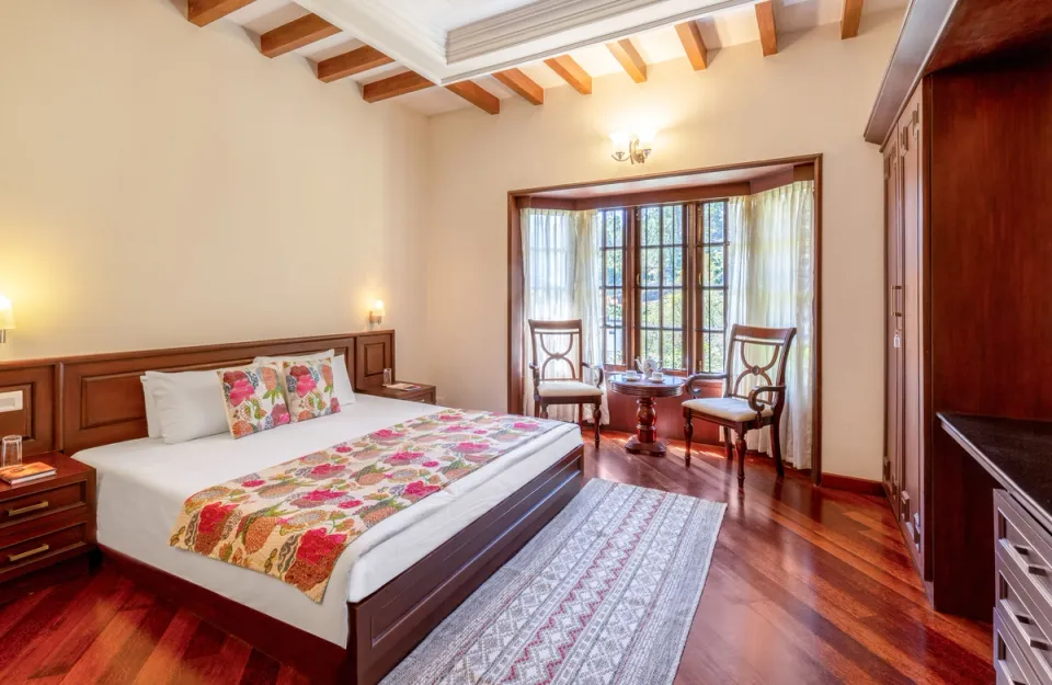 Spacious Bedroom at Kumara Villa - 4 Bedroom Villa in Kodaikanal