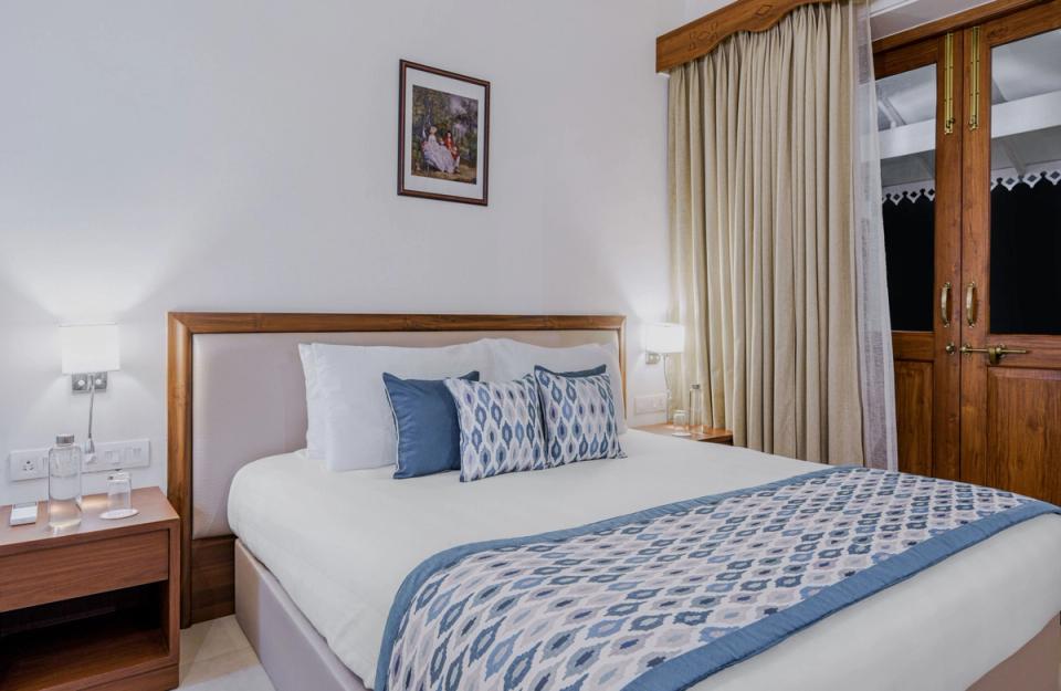 Spacious Bedroom at Palmeira de Socorro - Accommodation in Goa