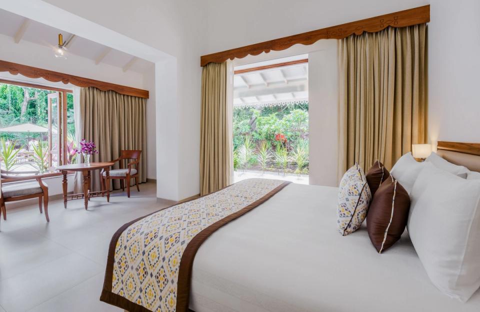 Bedroom at Palmeira de Socorro - 3 Bhk Villa in Goa