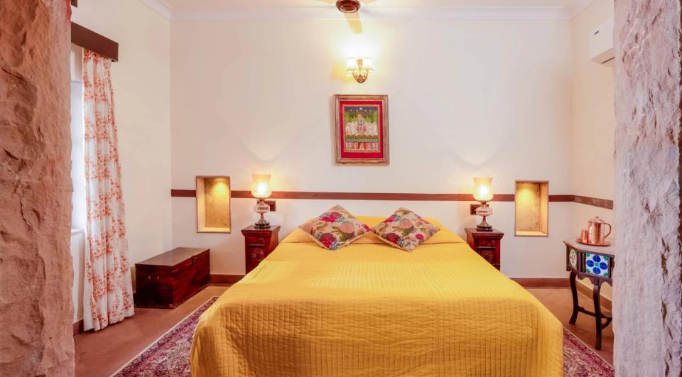 Bedroom at Kothi Umednagar - Accommodation in Jodhpur