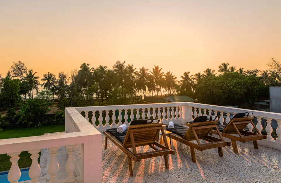 Outdoor Seating Area At Casa Kenzo, Kashid - amã Stays & Trails