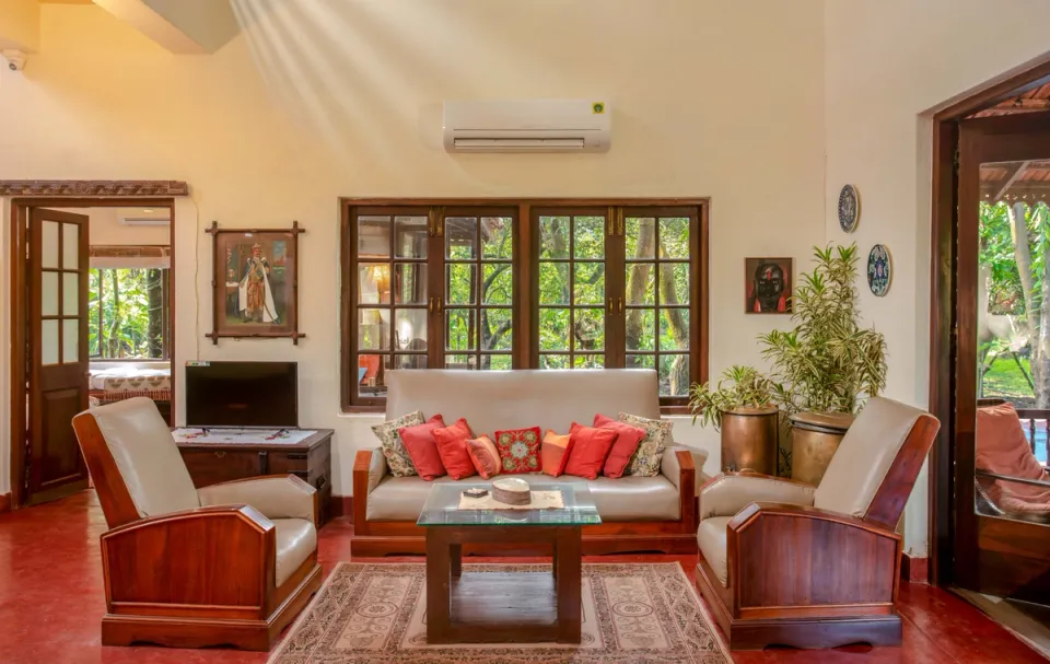 Spacious Living Space at Asanji wadi, Alibaug - amã Stays & Trails