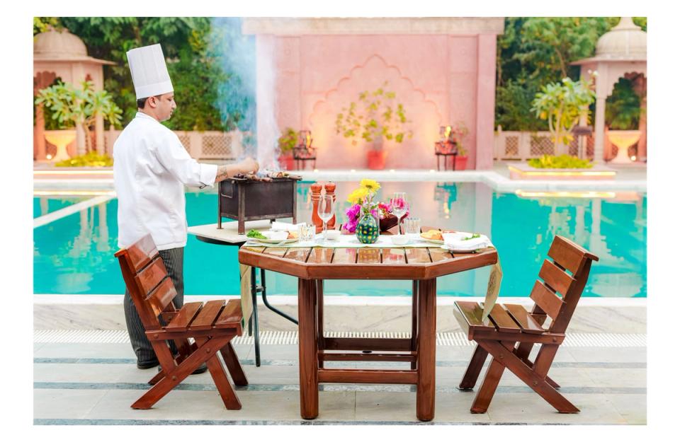 BBQ - Luxury Experiences at Rang Mahal, Jaipur