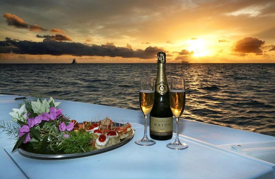 Champagne Sunset Cruise - Experiences in Goa, amã Stays & Trails