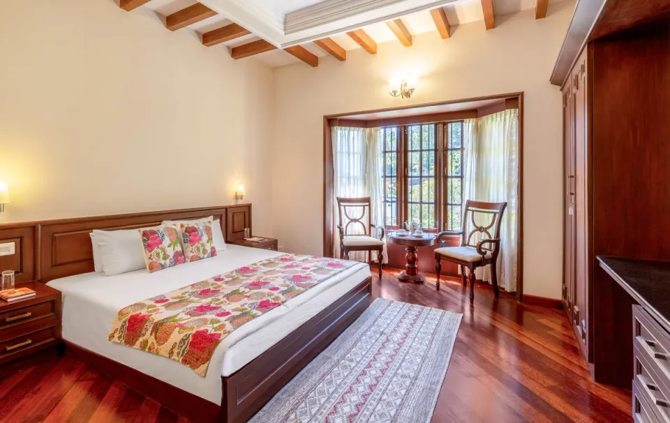 Luxury Bedroom at Kumara Villa - Homestay in Kodaikanal 