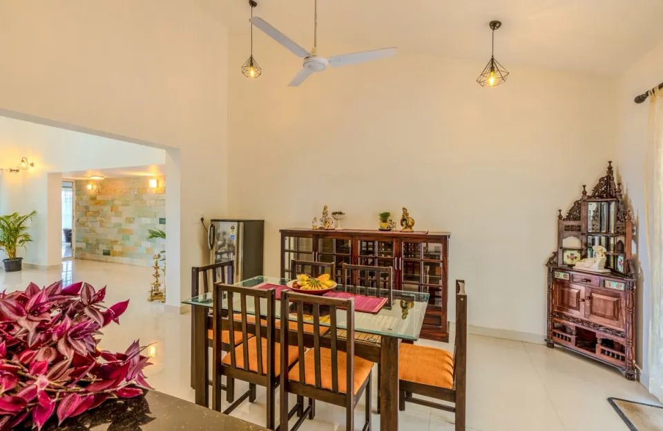 Dining Space at Arcadia - Coorg Homestay