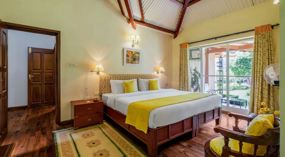 Spacious Bedroom at Raven's Nest, Kotagiri - amã Stays & Trails 