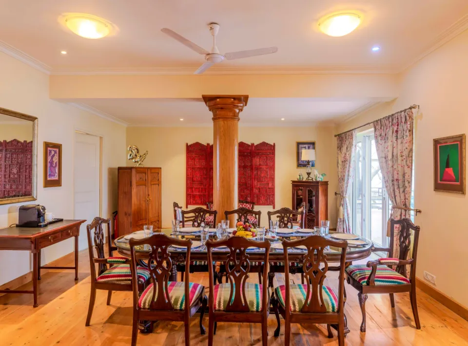 Dining Space at Raman villa, Shimla - amã Stays & Trails 