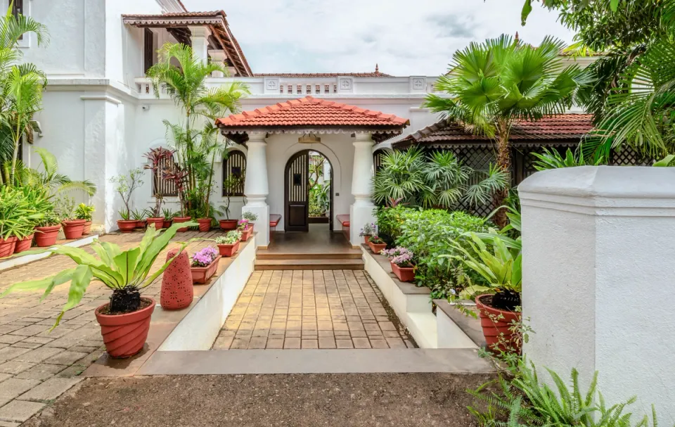 Entrance of Villa No 1 Saipem Hills, Goa 