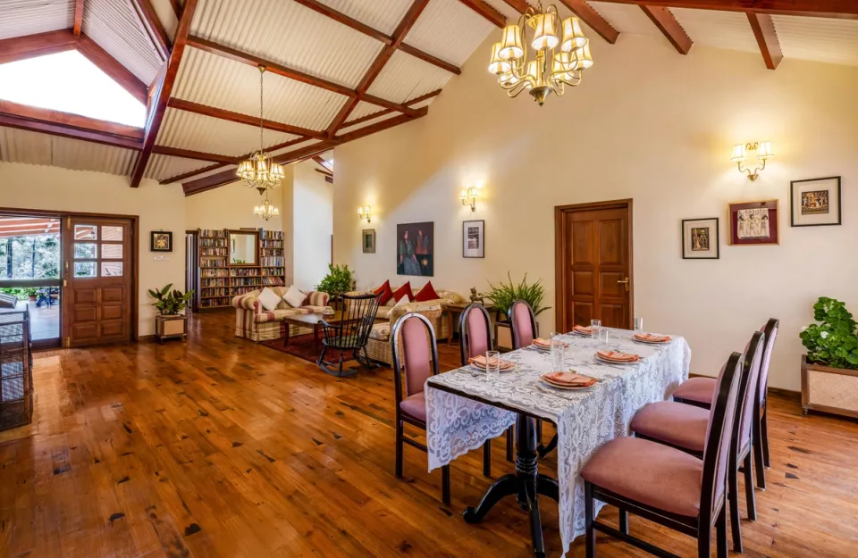 Spacious Dining Space at Raven's Nest, Kotagiri