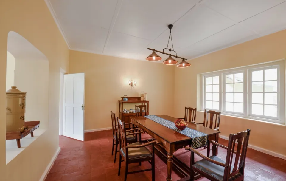 Dining Spaces at Kadalaar Bungalow, Munnar