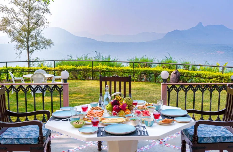 Breakfast By The Lawn - Luxury Experiences at Whispering Heights, Lonavala