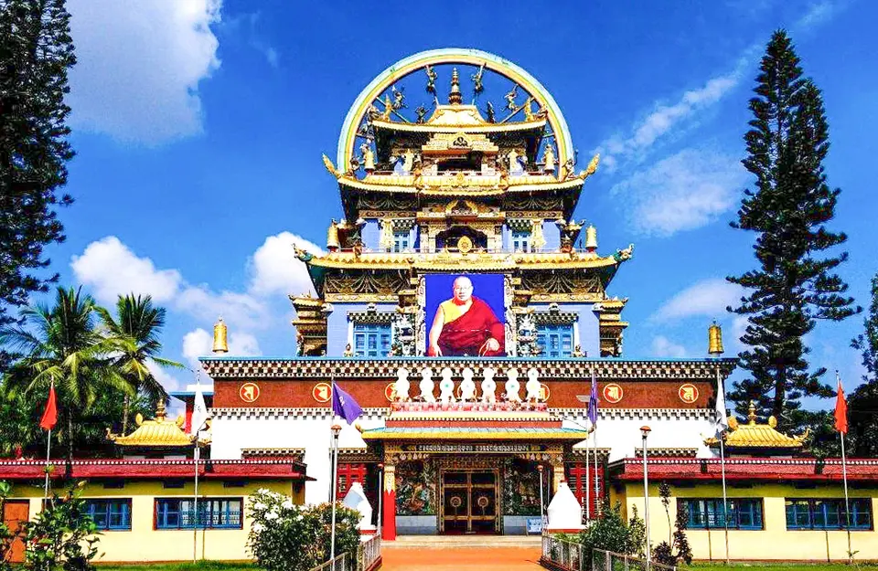 Places To Visit in Coorg - Namdroling Monastery in Bylakuppe