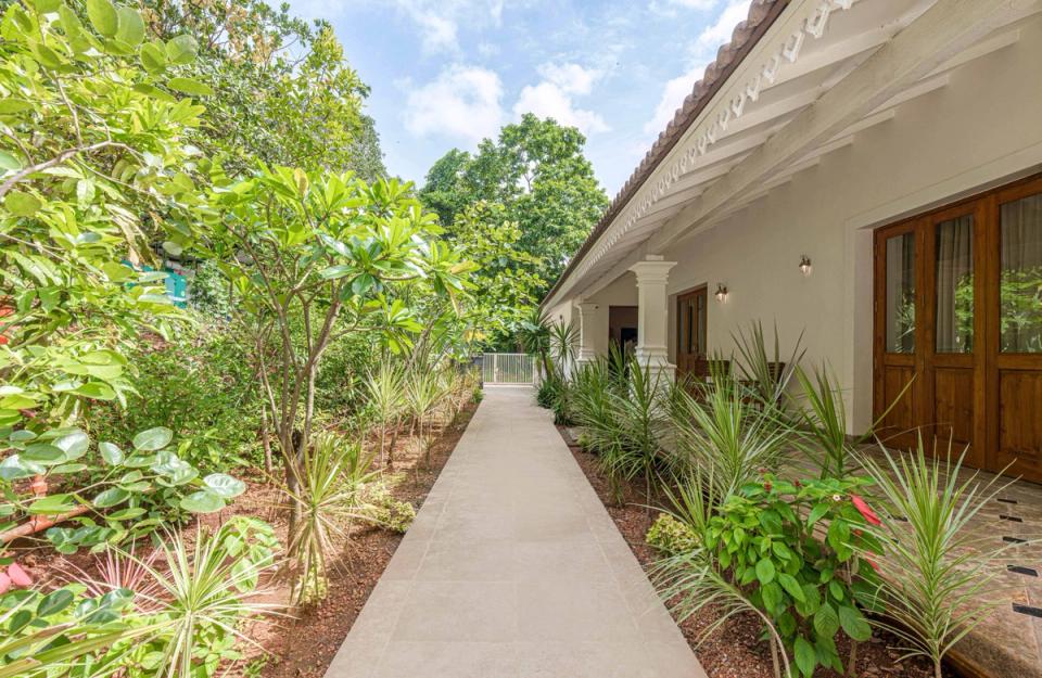 Outdoor Spaces at Palmeira de Socorro, Goa