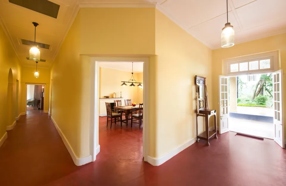 Lobby At Sevenmallay Bungalow, Munnar - amã Stays & Trails 