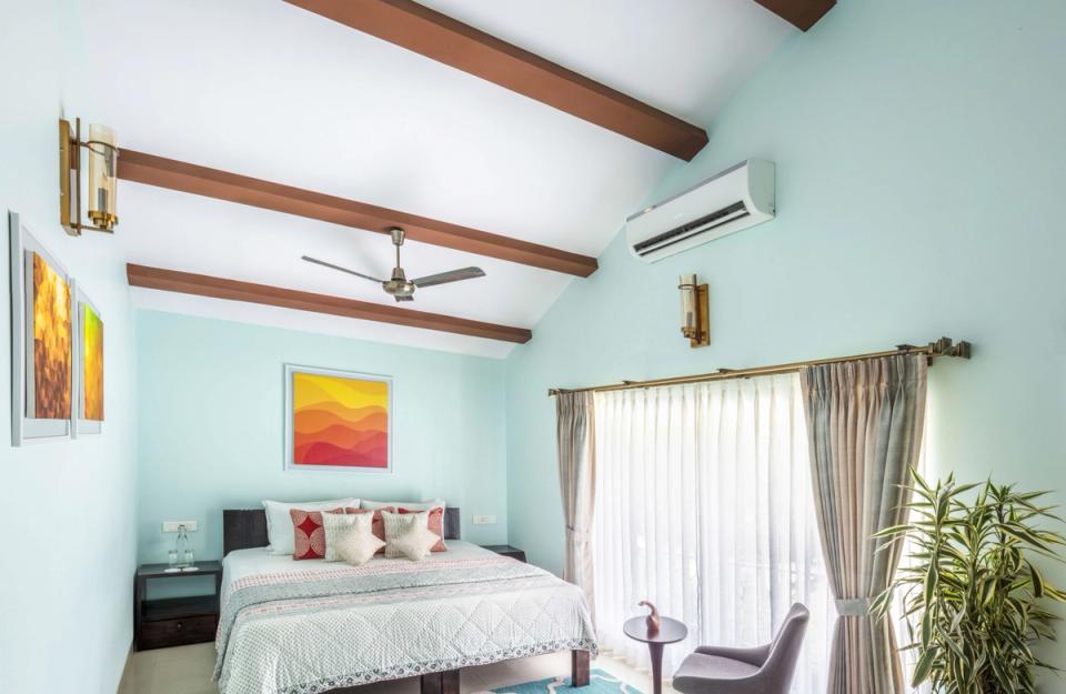 Luxury Bedroom at Sluice House - 4 Bedroom Bungalow in Lonavala