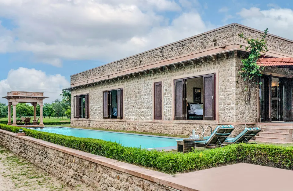 Swimming Pool at Abhay Villa, Jodhpur