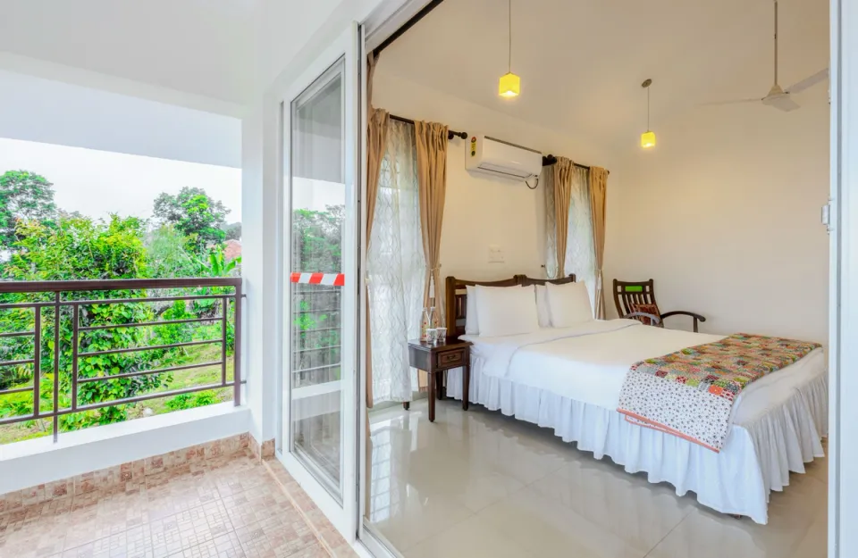 Lavish Bedroom at Arcadia - Coorg Homestay