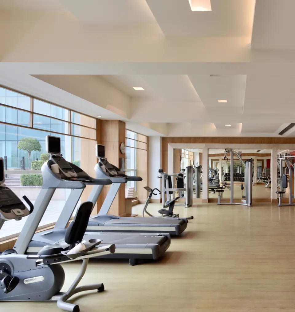 Gym Facility at Taj Hotel & Convention Centre, Agra