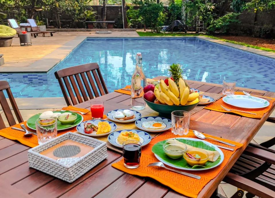 Breakfast By The Lawn - Experiences at The Mango House, Alibaug