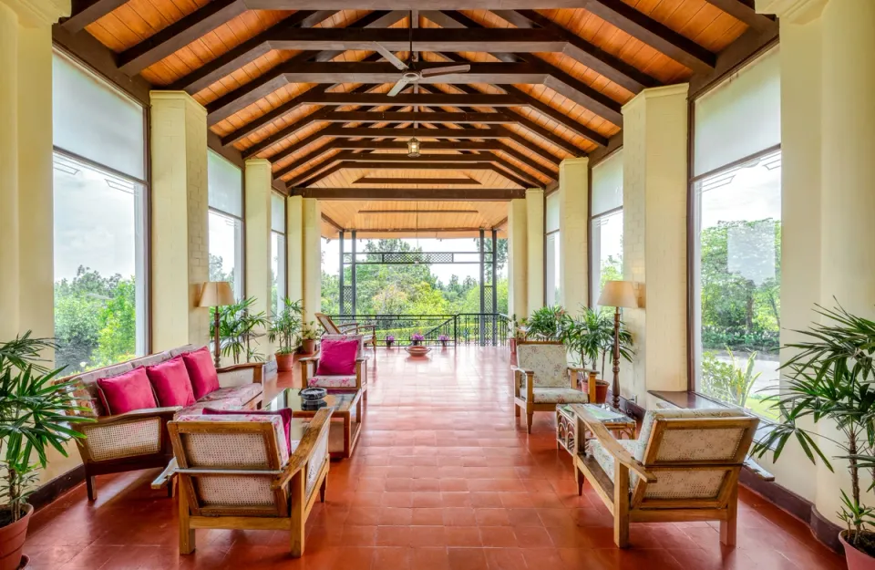 Outdoor Seating Space at Cottabetta Bungalow, amã Stays & Trails 