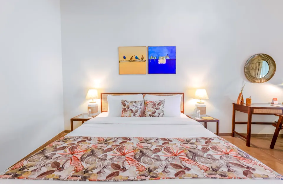 Elegant Bedroom at The Deck - Junagadh Luxury Villa