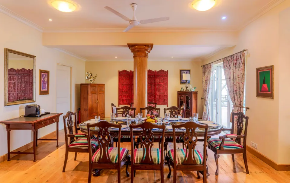 Dining Area at Raman villa, Shimla 