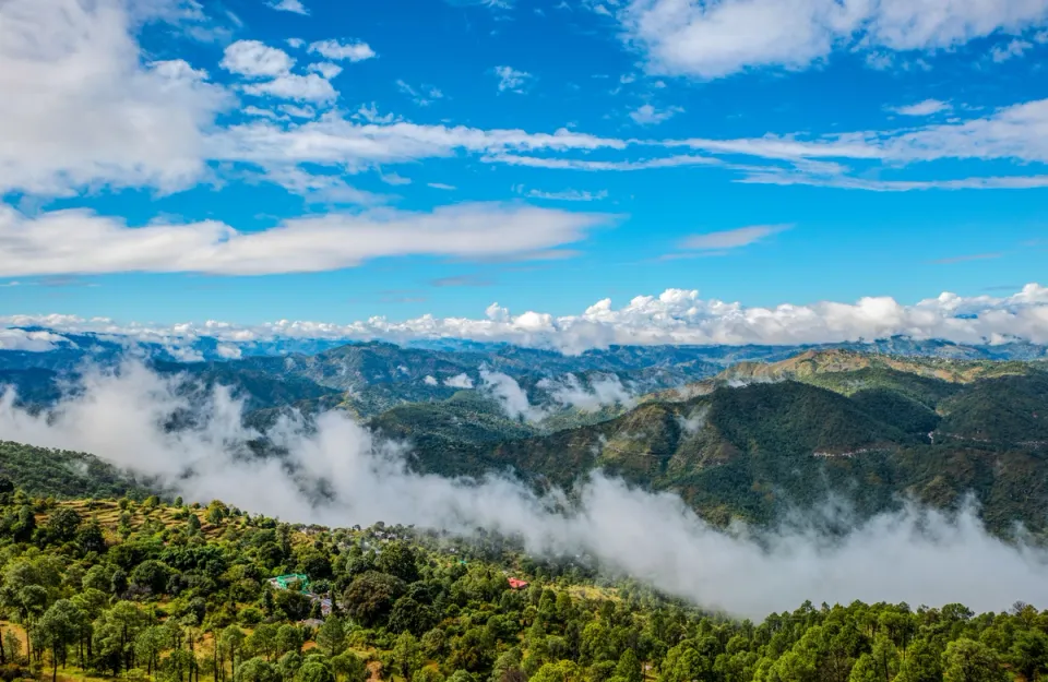 Outdoor Spaces at Serendipity, Ranikhet  -  amã Stays & Trails