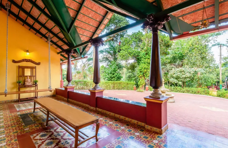 Elegant Outdoor Seating Space - Rare Earth Estate, Coorg