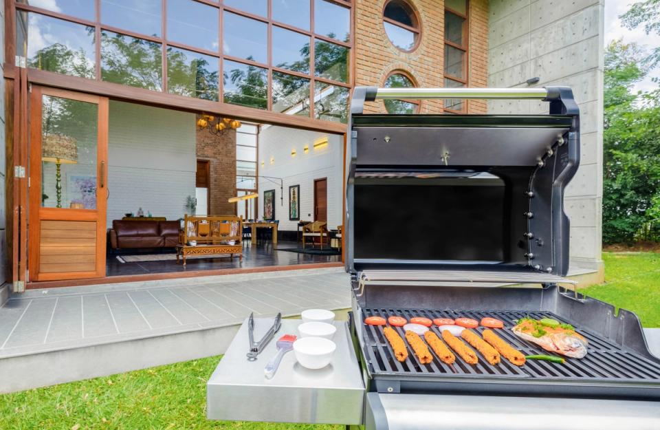 Customized Barbeque at Forest Home - Bungalow For Rent in Hosur